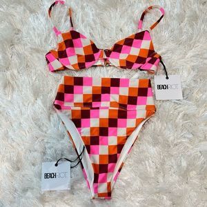 Beach Riot Camilla Bikini Top and Highway Bikini Bottom Set